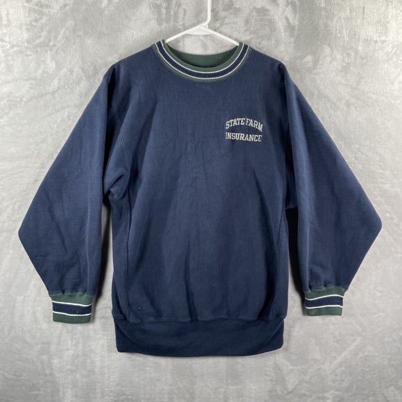 Champion Other - Vintage Champion Sweater men's XL Reverse Weave State Farm Crew Neck Vtg 1990s